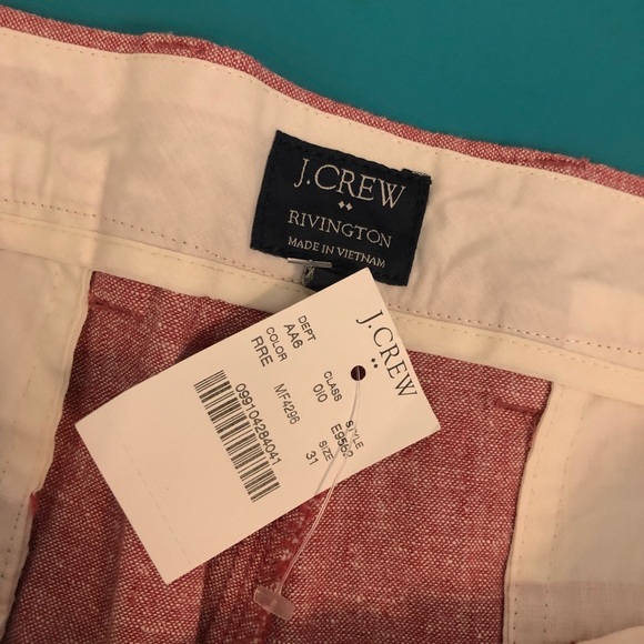 NWT J. Crew Rivington Chino Short - Picture 5 of 5